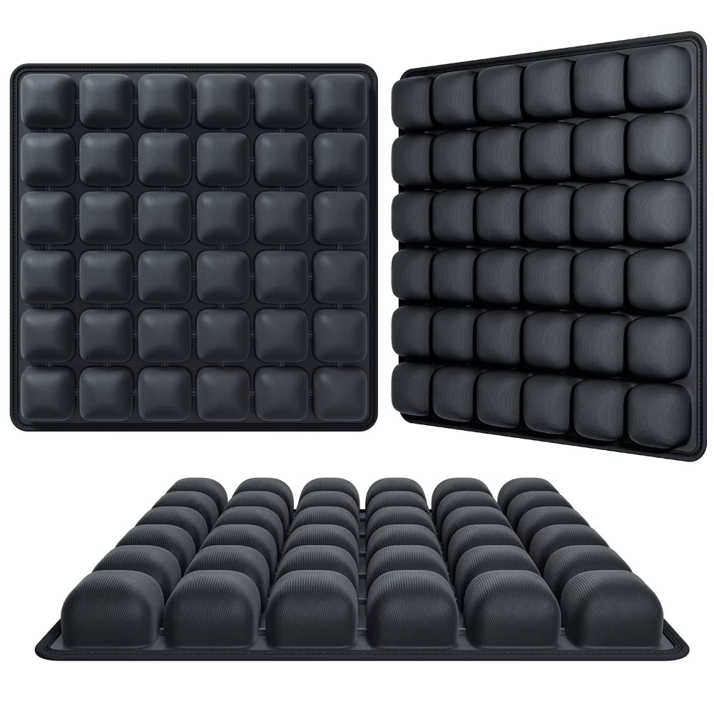 Inflatable Air Travel Cushion Lightweight Breathable Inflatable Chair Pad with Storage Bag Seat Cushion High Rebound Seat Pad